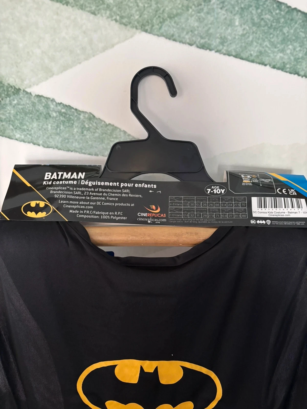 Fantasia infantil Batman DC Comics novo – photo 4